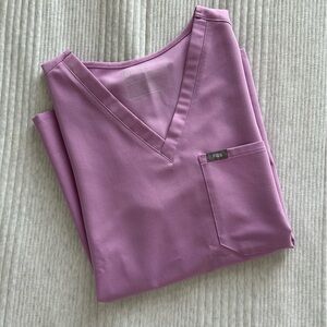 Figs: Dusk Catarina One-Pocket Scrub Top (Size Large)